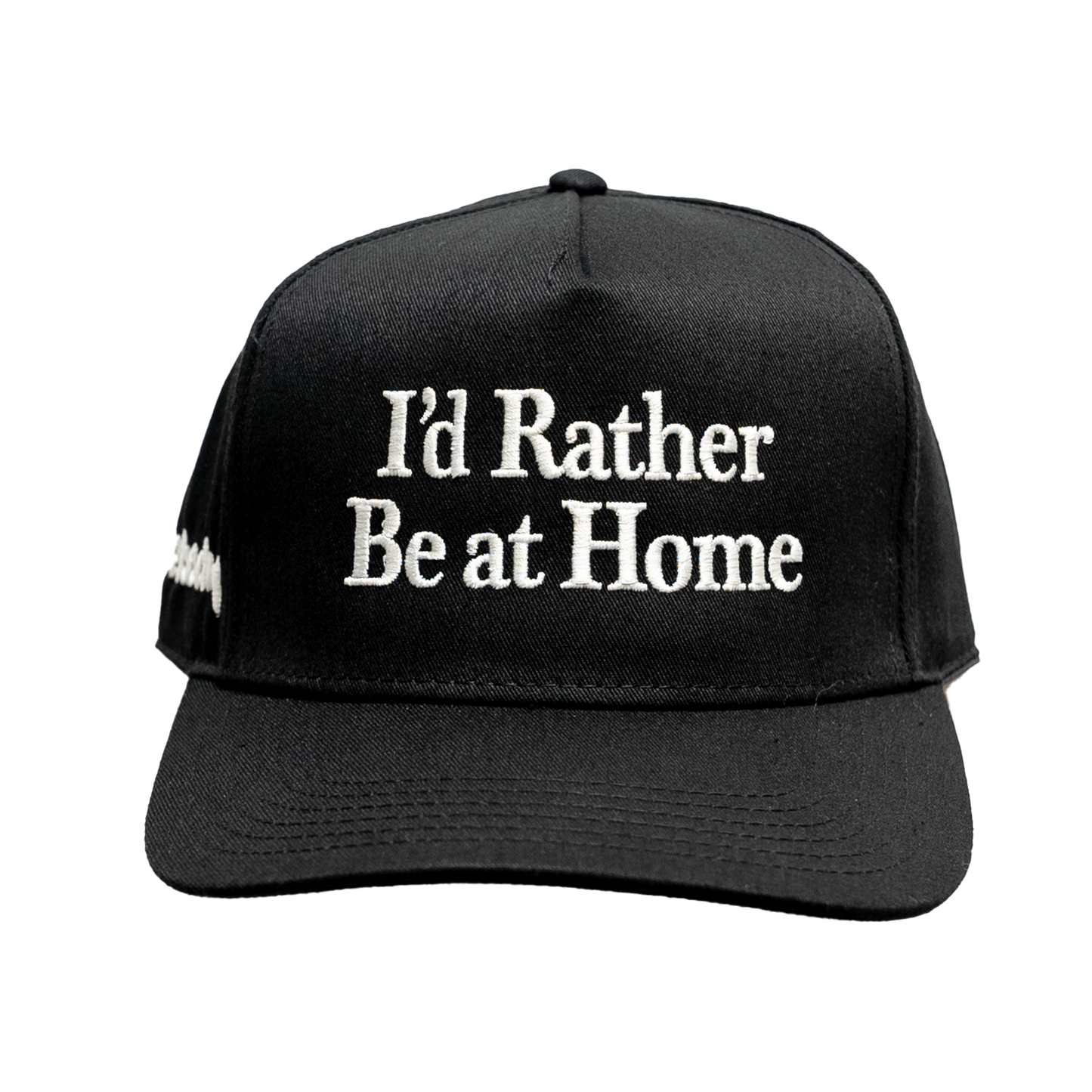 Rather be Home Snapback - Black