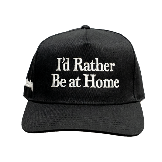 Rather be Home Snapback - Black