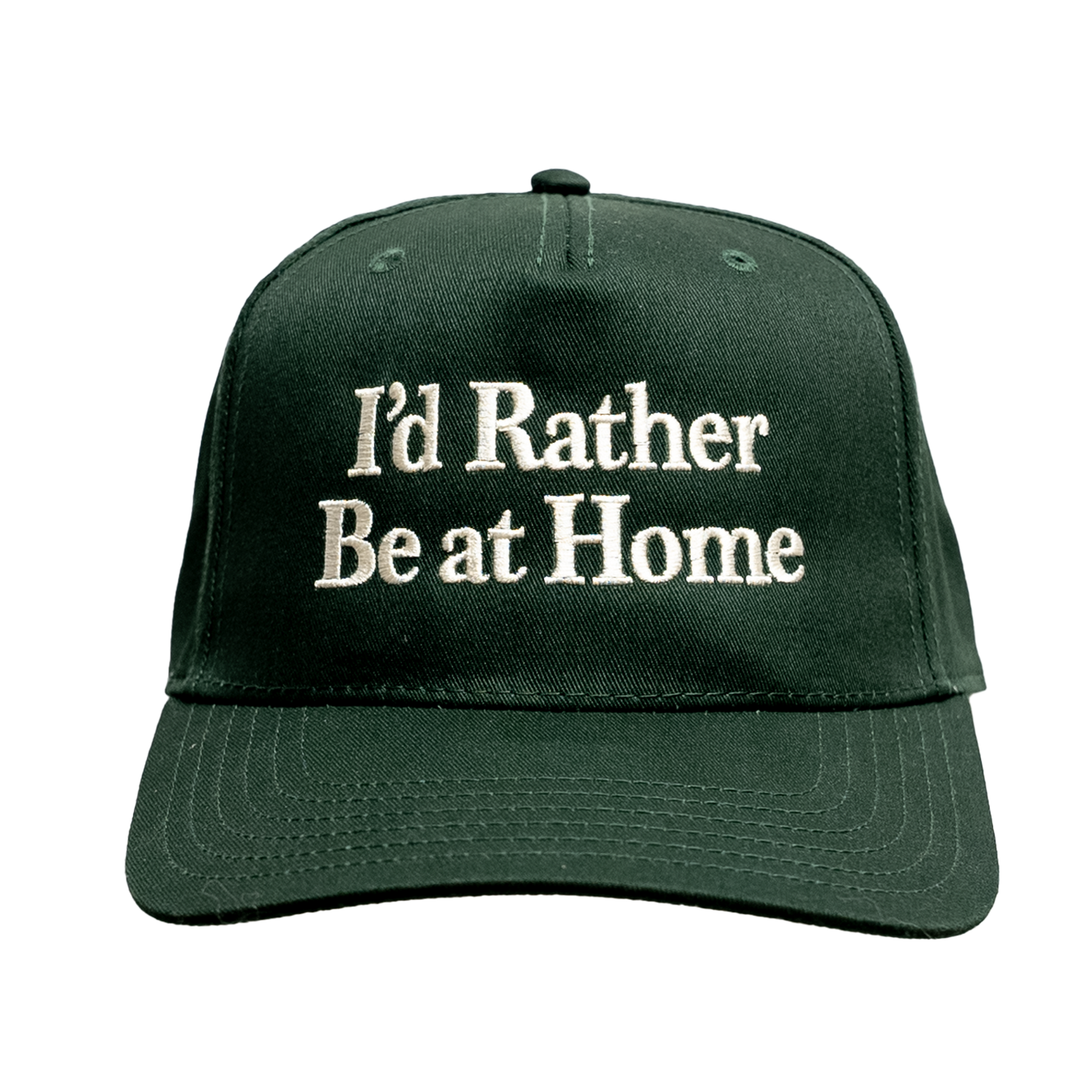 Rather be Home Snapback - Green