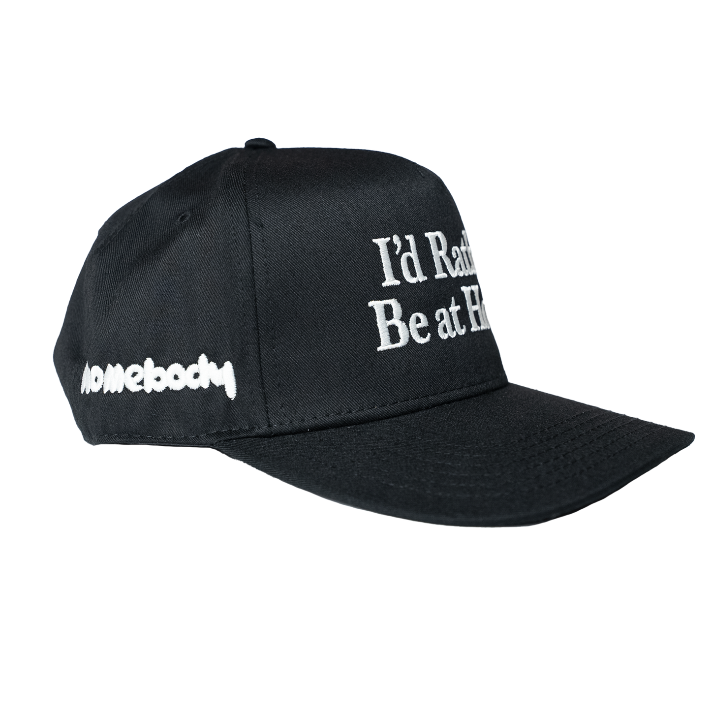 Rather be Home Snapback - Black